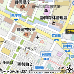 伊藤忠テクノソリューションズ株式会社　静岡営業所周辺の地図
