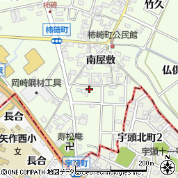 愛知県安城市柿碕町長合100周辺の地図
