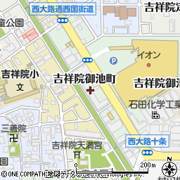 京都府京都市南区吉祥院御池町10周辺の地図