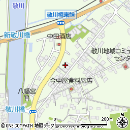 島根県江津市敬川町1758-2周辺の地図