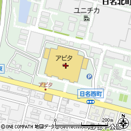 アピタ岡崎北店周辺の地図