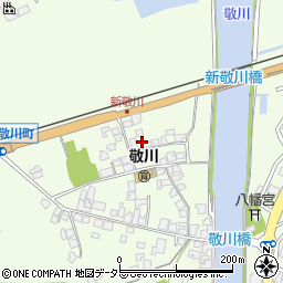 島根県江津市敬川町2727周辺の地図