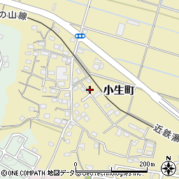 三重県四日市市小生町312周辺の地図