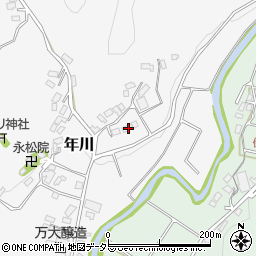 静岡県伊豆市年川218周辺の地図