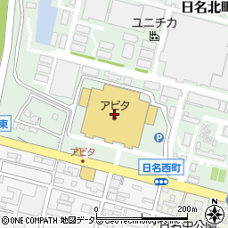 茶喜利園岡崎北店周辺の地図