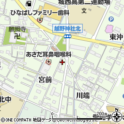 ファミリーマート岡崎へごし町店周辺の地図
