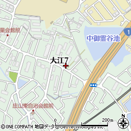 アイセイ薬局　瀬田大江店周辺の地図