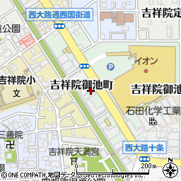 株式会社デザオ建設　都大路展示場周辺の地図