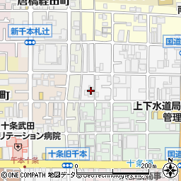 京都府瓦工事共同組合周辺の地図
