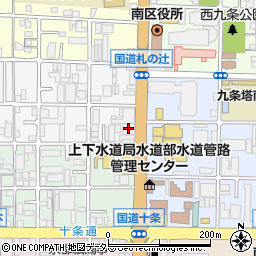 京建労会館周辺の地図