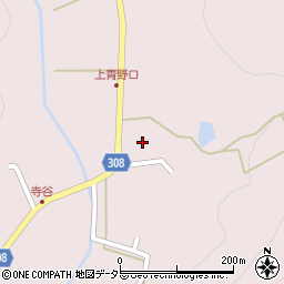 兵庫県三田市上青野613周辺の地図