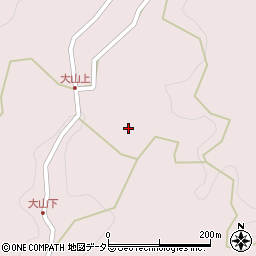 愛知県岡崎市南大須町西ノ入周辺の地図