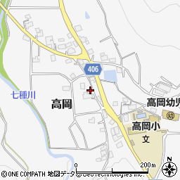 兵庫県神崎郡福崎町高岡1874周辺の地図