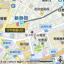 味の素株式会社静岡営業所周辺の地図