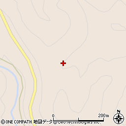 愛知県新城市豊岡ナベハリ周辺の地図