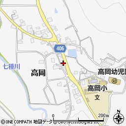兵庫県神崎郡福崎町高岡1864周辺の地図