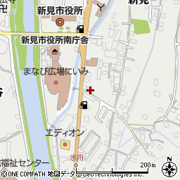 岡山県新見市新見393周辺の地図