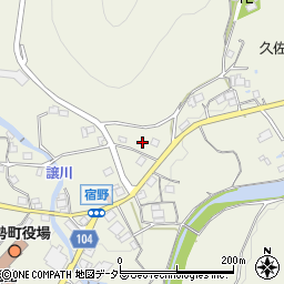 大阪府豊能郡能勢町宿野148周辺の地図