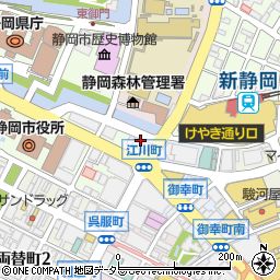 静岡県建築技術安心支援センター（ＮＰＯ法人）周辺の地図