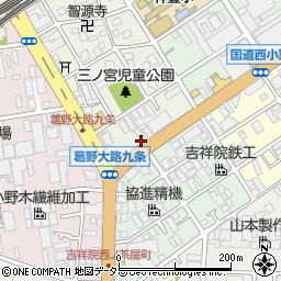 京都府京都市南区吉祥院三ノ宮西町97周辺の地図