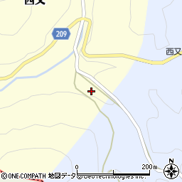 静岡県静岡市葵区西又1897周辺の地図