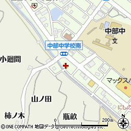 ファミリーマート知多新知東店周辺の地図