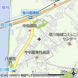 島根県江津市敬川町1758-7周辺の地図