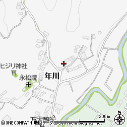 静岡県伊豆市年川207周辺の地図