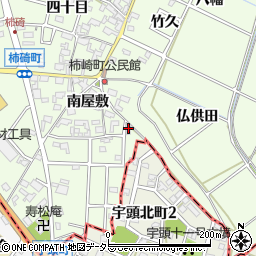 愛知県安城市柿碕町南屋敷85周辺の地図