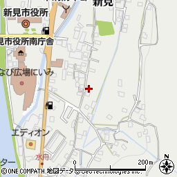 岡山県新見市新見381-4周辺の地図