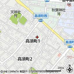 サープラスレスト高須Ｂ周辺の地図