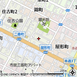 鈴長薬局一番町店周辺の地図