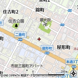 鈴長薬局　一番町店周辺の地図