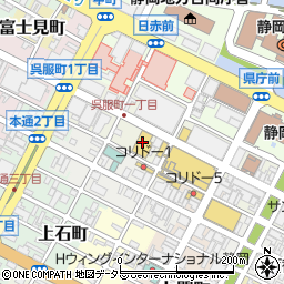 ＹＳ静岡呉服町ビル周辺の地図