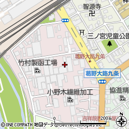 京都府京都市南区吉祥院新田弐ノ段町43周辺の地図