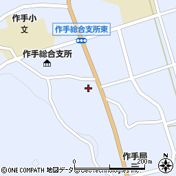 愛知県新城市作手高里根尻周辺の地図