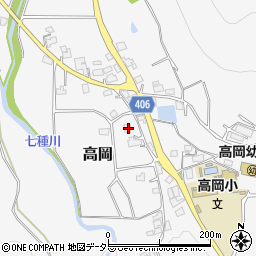 兵庫県神崎郡福崎町高岡1869周辺の地図
