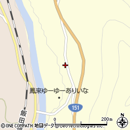 愛知県新城市能登瀬壱輪周辺の地図