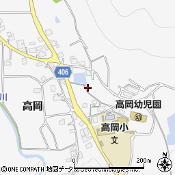 兵庫県神崎郡福崎町高岡1833-3周辺の地図