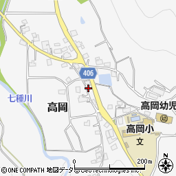 兵庫県神崎郡福崎町高岡1863周辺の地図
