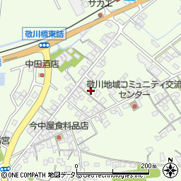 島根県江津市敬川町1746-17周辺の地図