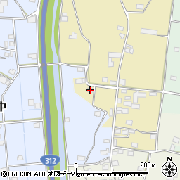 兵庫県神崎郡市川町北田中223周辺の地図