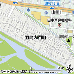 静岡県静岡市葵区羽鳥大門町周辺の地図