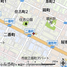 日本基督教団静岡一番町教会周辺の地図
