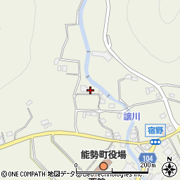 大阪府豊能郡能勢町宿野69周辺の地図