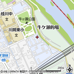 京都府京都市西京区牛ケ瀬林ノ本町20-6周辺の地図