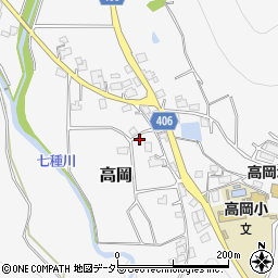 兵庫県神崎郡福崎町高岡1868周辺の地図