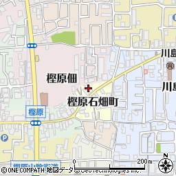 京都府京都市西京区樫原石畑町17周辺の地図