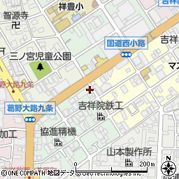 京都府京都市南区吉祥院池ノ内町85周辺の地図