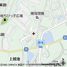 愛知県知多郡東浦町緒川葭狭間28周辺の地図